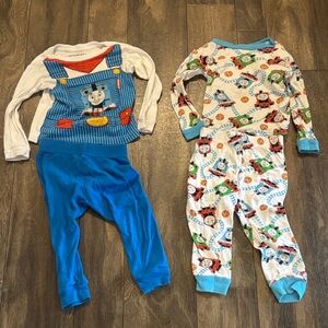 Thomas & Friends Blue and White Kids Pajamas Set